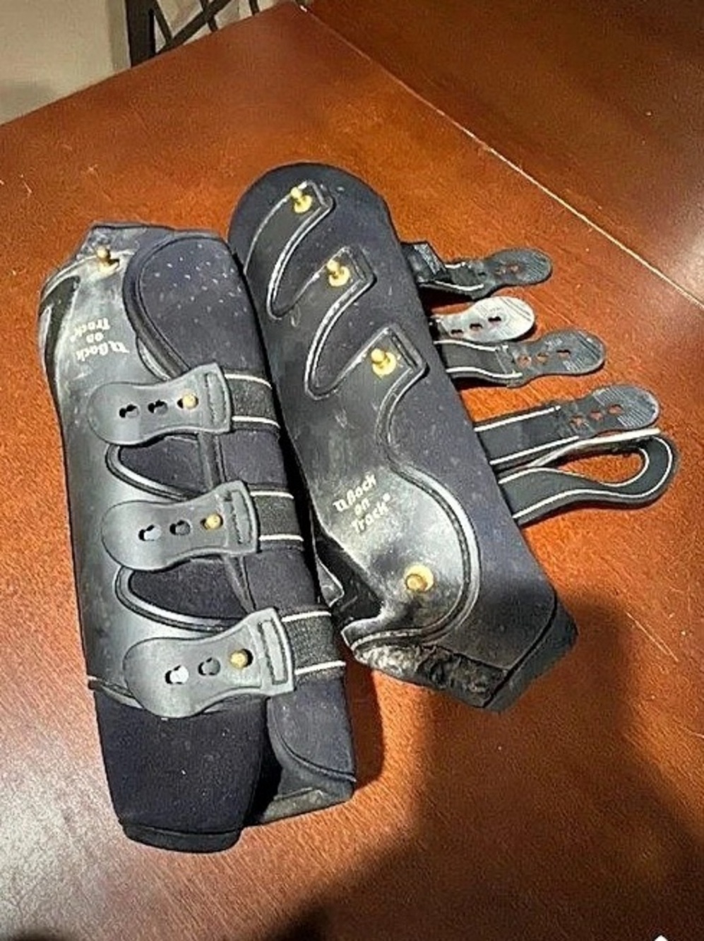 BOT Royal Work Boots Black - Like New-large hind